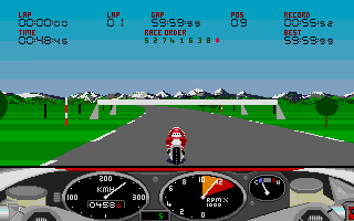 Screenshot of RVF Honda