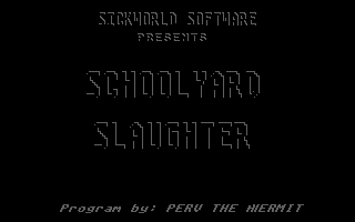 Thumbnail of other screenshot of Schoolyard Slaughter