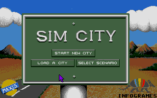 Screenshot of Sim City