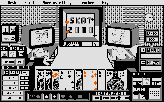 Screenshot of Skat 2000