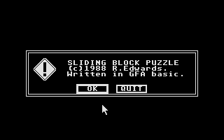 Screenshot of Sliding Block Puzzle