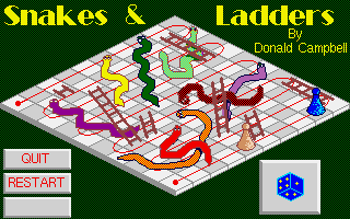 Thumbnail of other screenshot of Snakes & Ladders