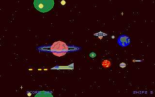 Large screenshot of Space Jet