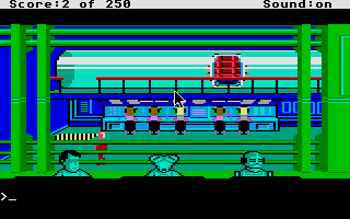 Large screenshot of Space Quest II - Vohaul's Revenge