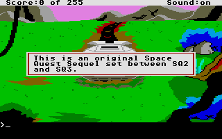 Large screenshot of Space Quest - Lost Chapter