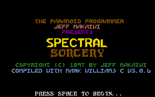 Screenshot of Spectral Sorcery