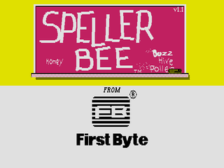 Large screenshot of Speller Bee