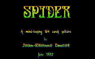 Large screenshot of Spider