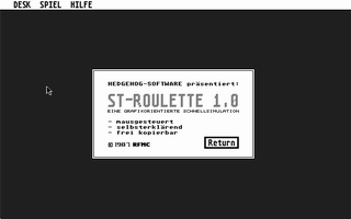 Large screenshot of ST-Roulette