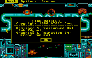 Screenshot of Star Raiders