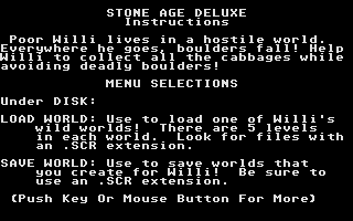 Large screenshot of Stone-Age Deluxe