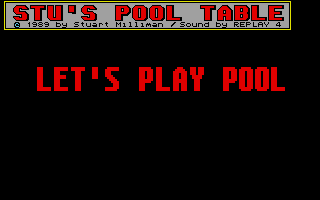 Thumbnail of other screenshot of Stu's Pool Table