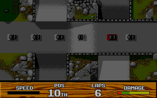 Screenshot of Super Cars II