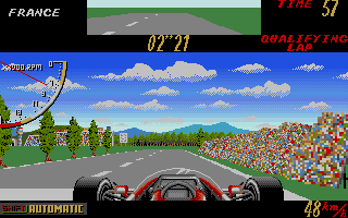 Large screenshot of Super Monaco Grand Prix