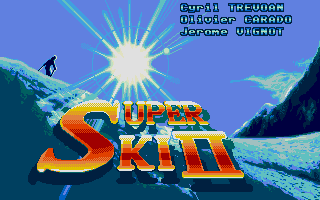 Large screenshot of Super Ski II