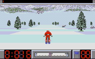 Screenshot of Super Ski II