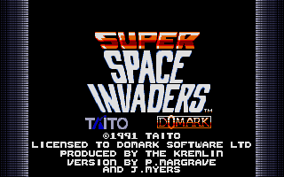 Large screenshot of Super Space Invaders