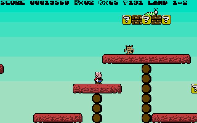 Level 2 and yes this screen is an exact copy of the Game Boy game :-)
