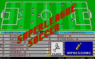 Large screenshot of Superleague Soccer