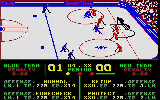 Screenshot of Superstar Ice Hockey