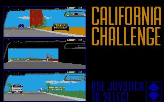 Large screenshot of Test Drive II - California Challenge