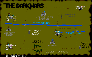 Large screenshot of Dark Wars, The
