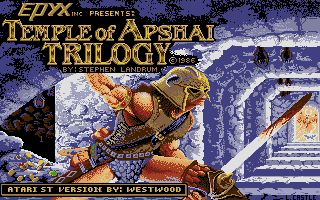 Large screenshot of Temple of Apshai Trilogy, The
