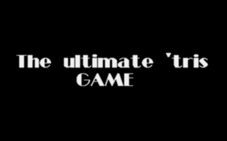 Screenshot of Ultimate 'tris Game, The