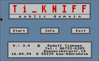 Screenshot of Ti Kniff