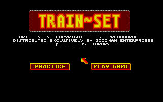 Screenshot of Train-Set