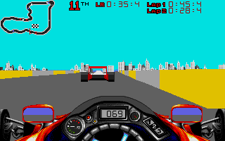 Large screenshot of Vector Championship Run