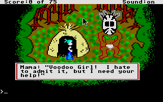 Large screenshot of Voodoo Girl - Queen Of The Darned