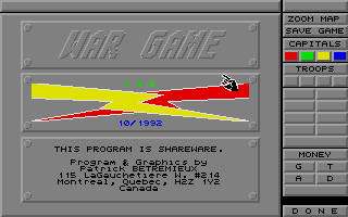 Large screenshot of War Game