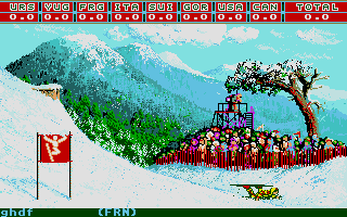 Screenshot of Winter Games