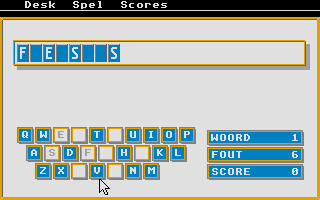 Large screenshot of Woordspel