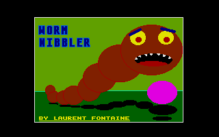 Screenshot of Worm Nibbler
