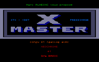 Large screenshot of X Master