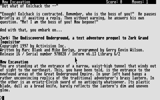 Thumbnail of other screenshot of Zork - The Undiscovered Underground