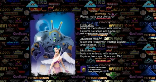 Screenshot of the link Pacidemo