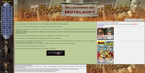 Screenshot of the link Motelsoft