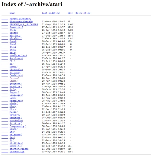 Screenshot of link Umich
