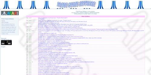 Screenshot of the link Probe House Software