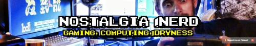 Screenshot of the link Nostalgia Nerd