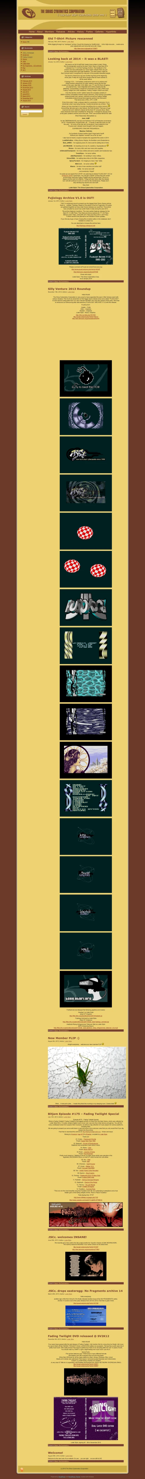 Screenshot of link The Sirius Cybernetics Corporation