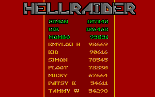 Screenshot of Hellraider