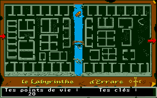 Large screenshot of Le Labyrinthe D'Errare