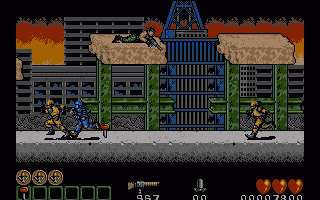 Screenshot of Midnight Resistance