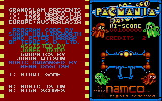 Screenshot of Pacmania