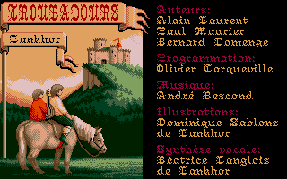 Large screenshot of Troubadours
