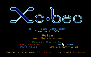 Large screenshot of Xe-bec